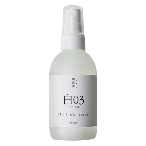 순백수 히노키 스프레이 탈취제 본품, 1개, 100ml