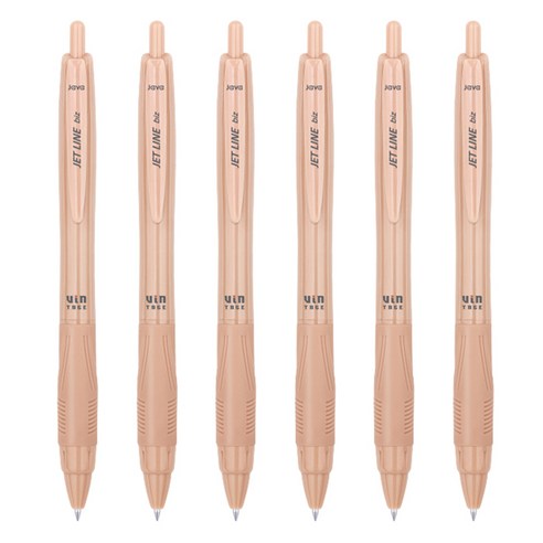 자바펜 제트라인 biz 빈티지 펜 0.7mm, 피치, 6개