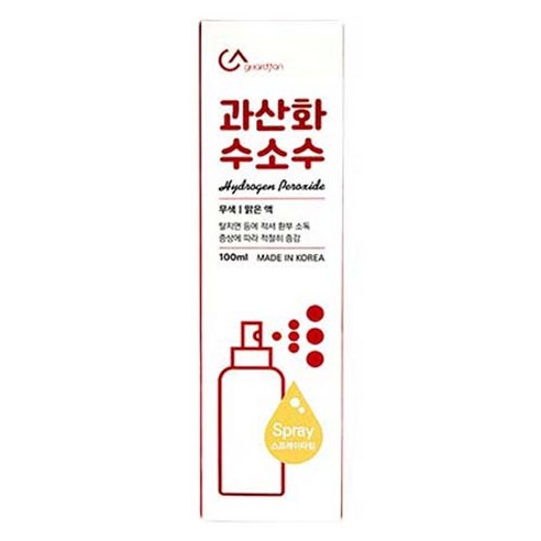 가디언몰 과산화수소수, 1개, 100ml 건강/의료용품 가디언몰 과산화수소수, 1개, 100ml 건강/의료용품