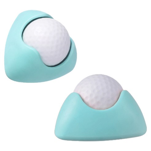 코히모 발바닥 마사지 롤러 바디 지압 볼 7 x 7 x 4.5 cm 4W341, 2개, 민트