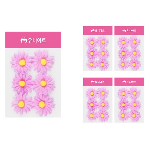 유니아트 뿅국화, 연보라, 5개