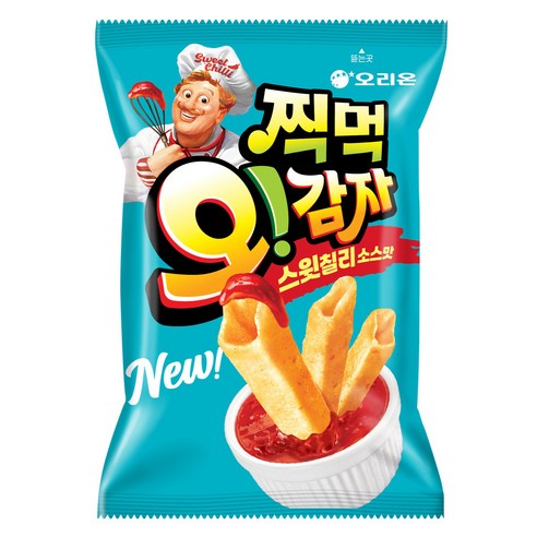 오리온 찍먹 오감자 스윗칠리, 1개, 75g