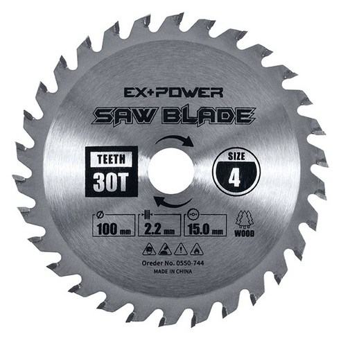 이엑스파워 팁소 목재용 100mm EXC-04030, 1개