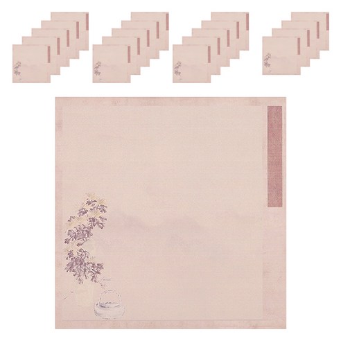 라벤티아 한자 작품 풍경 용지 타입1 20p, 혼합색상, 1개