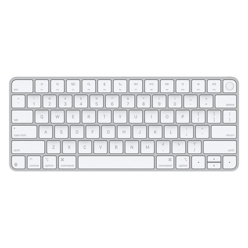 Apple 2024 Touch ID Magic Keyboard, 화이트, MXCK3KE/A