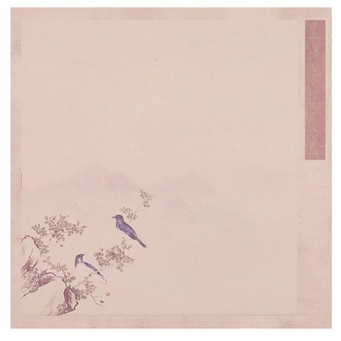 라벤티아 한자 작품 풍경 용지, 타입3, 20개