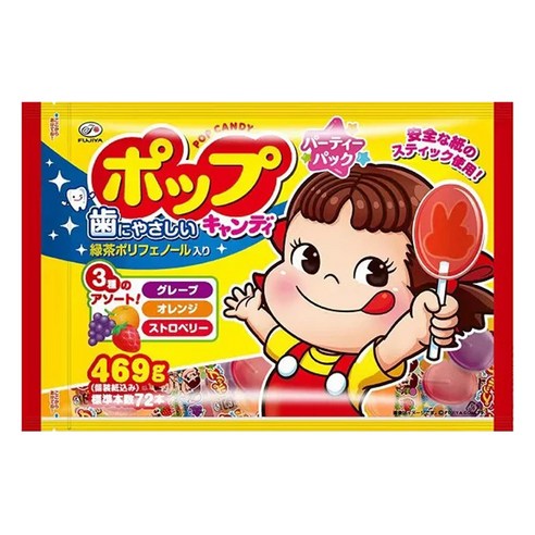 후지야 팝캔디 파티팩, 1개, 432g