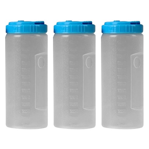 리빙패밀리 물병, 혼합색상, 1.4L, 3개