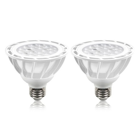 샛별하우스 LED PAR30 E26 집중형 전구 15W 화이트, 주광색, 2개
