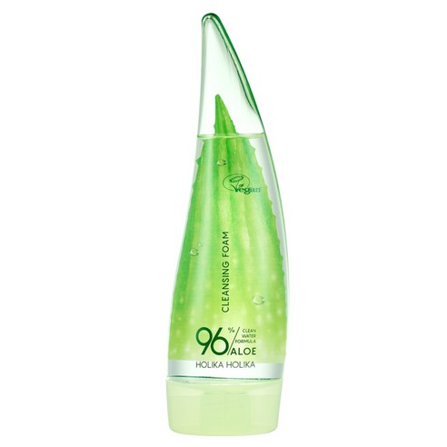 홀리카홀리카 알로에 클린워터 포뮬라 96% 클렌징폼 미니, 55ml, 1개
