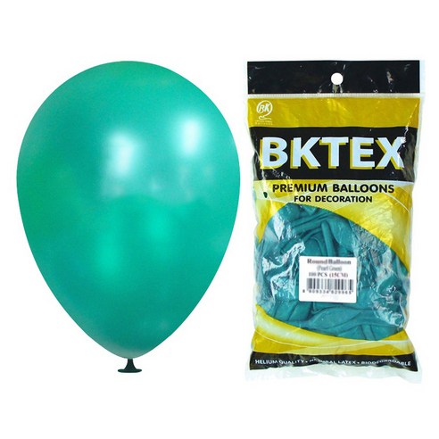 Party Club 펄 라운드 풍선 30cm 50p, 에메랄드그린, 1개
