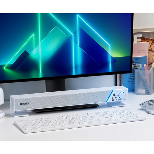 공간을 빛과 소리로 채우는 가성비 사운드 솔루션, 로이체 LED 사운드바 스피커