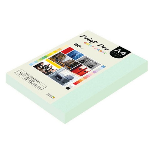 종이문화 프린트프로 칼라복사지 No 14 블루, A4, 250개