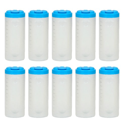 리빙패밀리 물병, 혼합색상, 1.2L, 10개