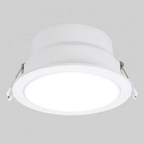 비츠온 멜리빙 LED 다운라이트 10.1cm 10W 슬림컷오프 딥, 화이트 + 주광색, 1개