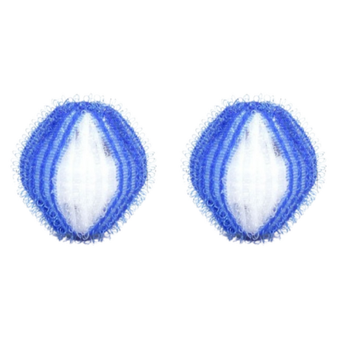 킹스로드 통돌이 드럼 세탁볼, 06 블루화이트 4cm, 2개