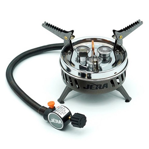 JERA 고화력 캠핑 강염 그리들 버너 JB-103, 그레이, 1개