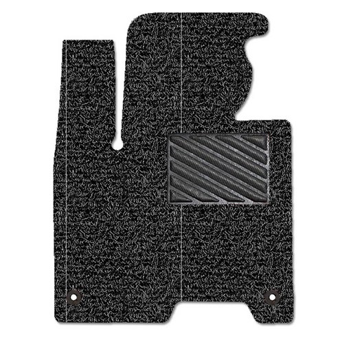 포시즌카매트 차량용 확장형 운전석 코일매트, 기아 + 스포티지 + NQ5(F / L 포함), 블랙