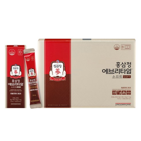 에브리타임 정관장 홍삼정 소프트 5p, 200ml, 1개