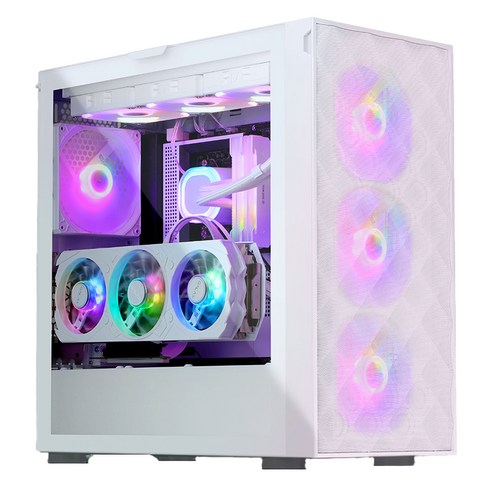 주연테크 2024 리오나인 익스트림 코어i5 인텔 13세대 지포스 RTX 4060 Ti, 화이트, 16GB, 512GB, WIN11 Home, D734F46TW-W