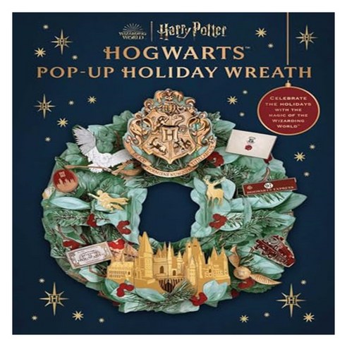 Harry Potter : Hogwarts Pop-Up Holiday Wreath, Insight Editions