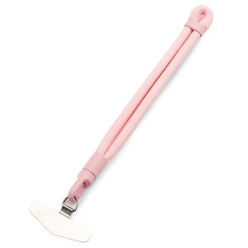 구스페리 원터치 핸드폰 손목 스트랩, 핑크, 1개
