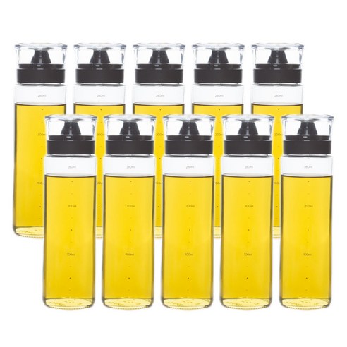 시노글라스 오일병 블랙, 300ml, 10개