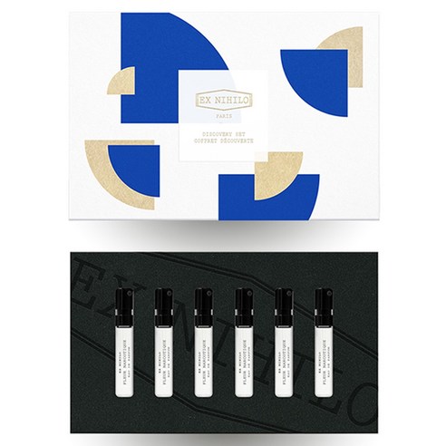 엑스니힐로 디스커버리 오드퍼퓸 2ml x 6종 세트, 1세트