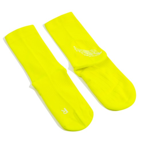 리투 블랙 윙 러닝 크루 삭스, 레몬, 1세트