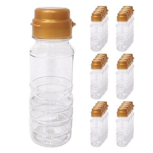 대경 협구 페트병 + 골드캡 세트, 100개, 100ml