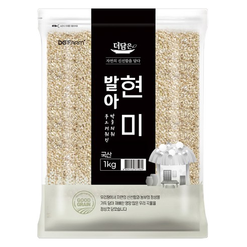 더담은 발아현미, 1kg, 1개