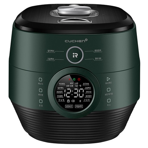 쿠첸 2.1기압 121 IR 전기 압력밥솥 10인용, 딥그린(CRR-PKPR1040G), CRR-PKPR1040G