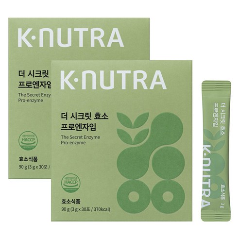 케이뉴트라 더 시크릿 효소 프로엔자임 30p, 90g, 2개