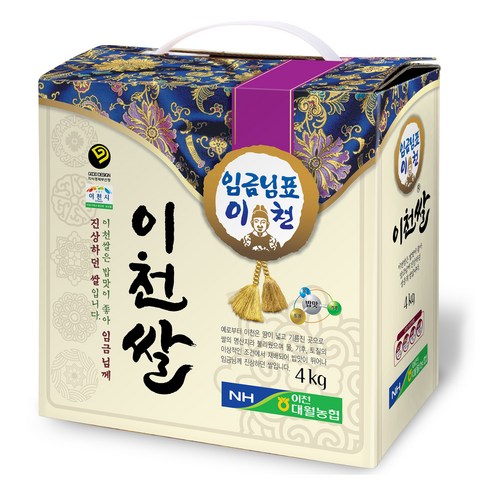 농협 2024년산 햅쌀 임금님표 이천쌀, 4kg, 1개, 특등급