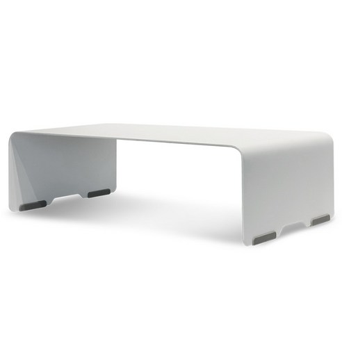 일렉싱크 철제 모니터 받침대 370mm, 퓨어 화이트, 1개
