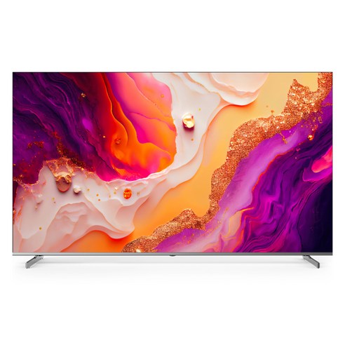 이스트라 4K UHD QLED 120Hz AI 맥스 구글 5.0 스마트TV, 191cm(75인치), AU757QLED, 스탠드형, 방문설치