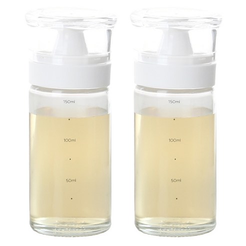 키텐실 시노글라스 비스포크 실리콘 오일병 S-Cap 크림화이트, 2개, 170ml