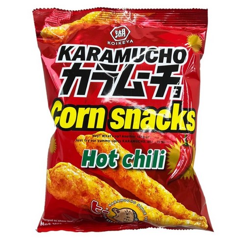 카라무쵸 핫 칠리 콘스넥, 65g, 1개