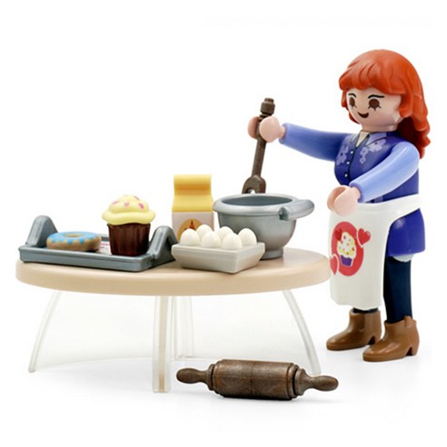 달콤한 상상의 세계로 초대: 플레이모빌 파티시에 피규어 71479 플레이모빌