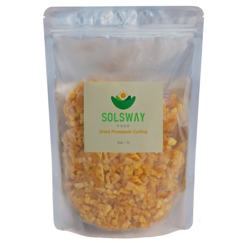 쏠스웨이 솔스웨이 건파인애플 큐브, 1개, 500g