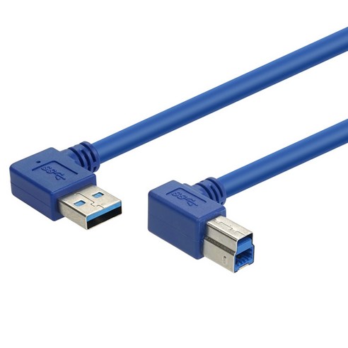 USB線 USB兩用線 USB3.0線 雙側彎線 30cm線 27g線 100mm線 USB B線 PC耗材 電腦配件