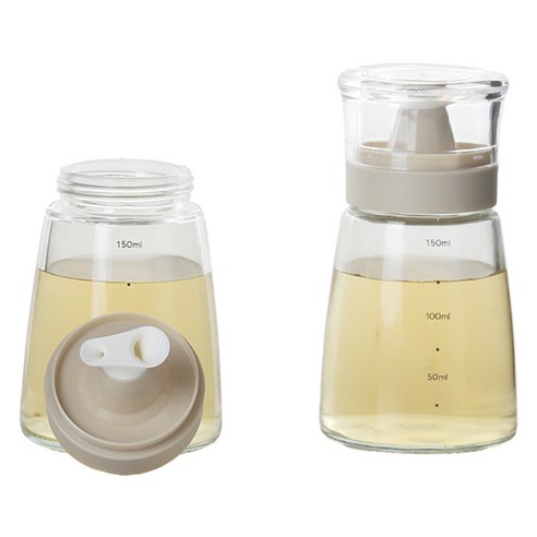 키텐실 비스포크 양방향 멀티 실리콘 오일병 M Cap 베이지, 2개, 160ml