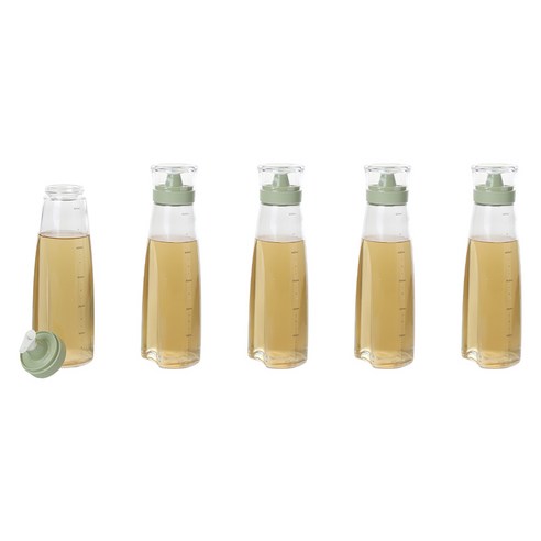키텐실 비스포크 양방향 멀티 실리콘 오일병 M Cap 세이지, 5개, 500ml