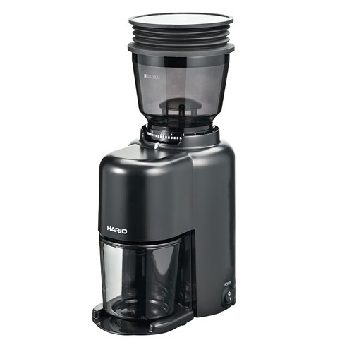하리오 V60 컴팩트N 전동 커피 그라인더, EVCN-8B-K