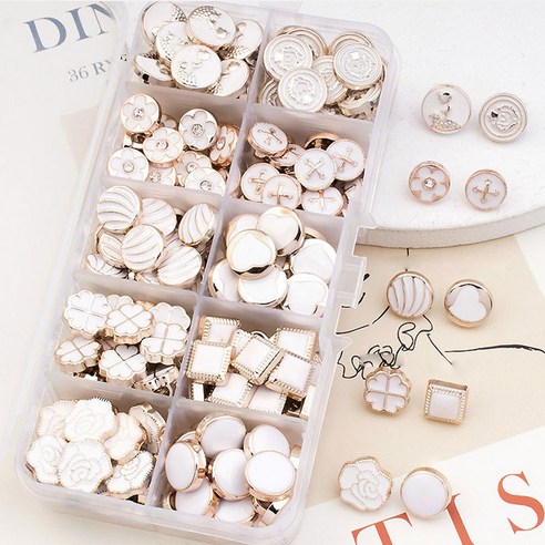 옷 리폼, 이제 전문가 손길 부럽지 않네! 코히모 단추 세트 솔직 후기 블라우스단추