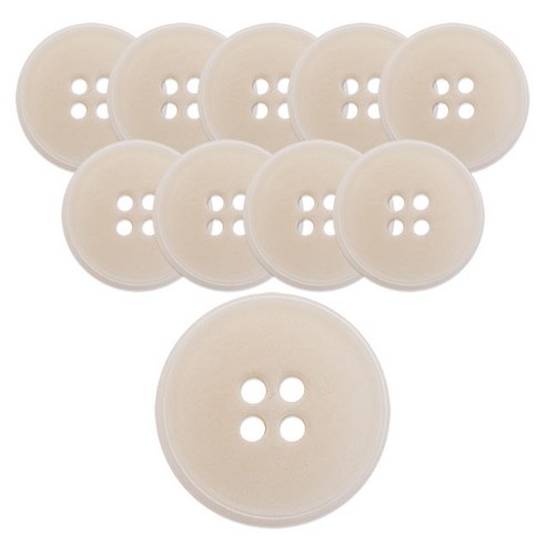 동대문단추왕 너트 단추 20mm RN-11, 내추럴, 10개