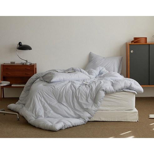 마틸라 순면 이불로 완성하는 포근하고 아늑한 프렌치 감성 침실