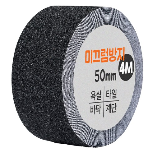 다다 논슬립 테이프 블랙 50mm x 4m, 1개