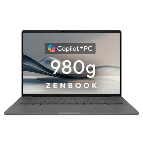 에이수스 2025 젠북 A14 스냅드래곤, IcelandGray, 512GB, 16GB, WIN11 Home, UX3407QA-QD345W