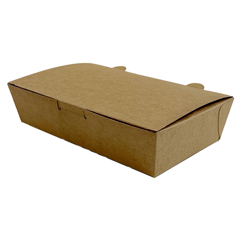 크라프트 도시락용기 소(16.8 x 9 x 4.1 cm), 100개, 1개입